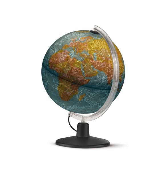 Atmosphere globe - dag nacht geographical globe - nr-0331h2nd-nl