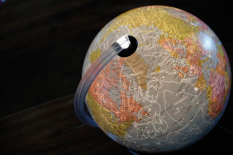 Atmosphere globe - dag nacht geographical globe - nr-0331h2nd-nl