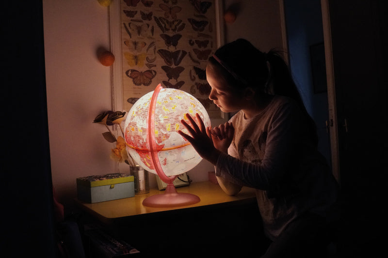 Atmosphere globe imaginary 30 cm met verlichting nr-0331imim-nl
