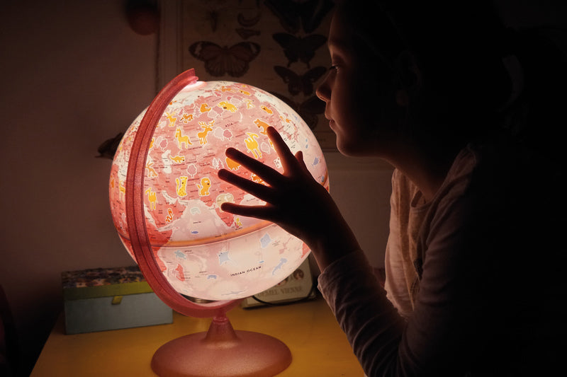 Atmosphere globe imaginary 30 cm met verlichting nr-0331imim-nl