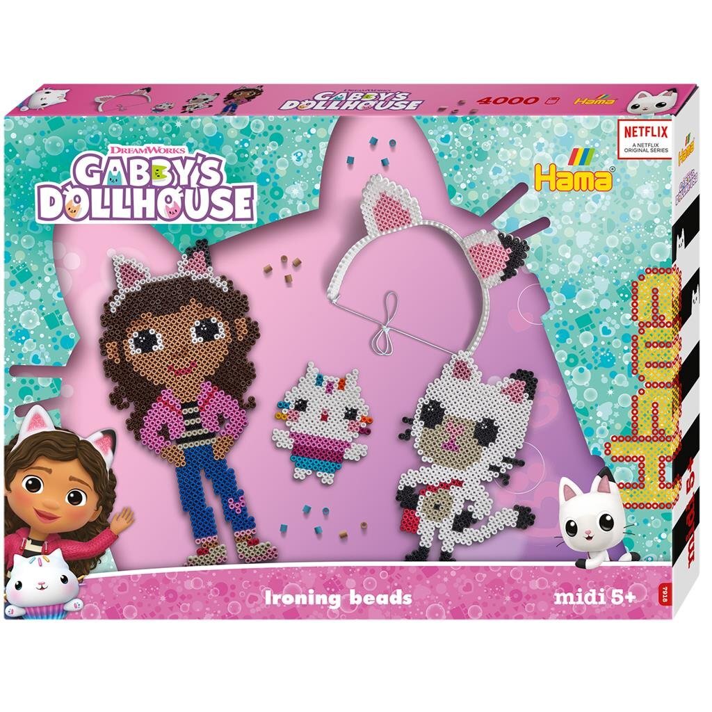 Hama strijkkralen – 4000 stuks – gabby’s dollhouse