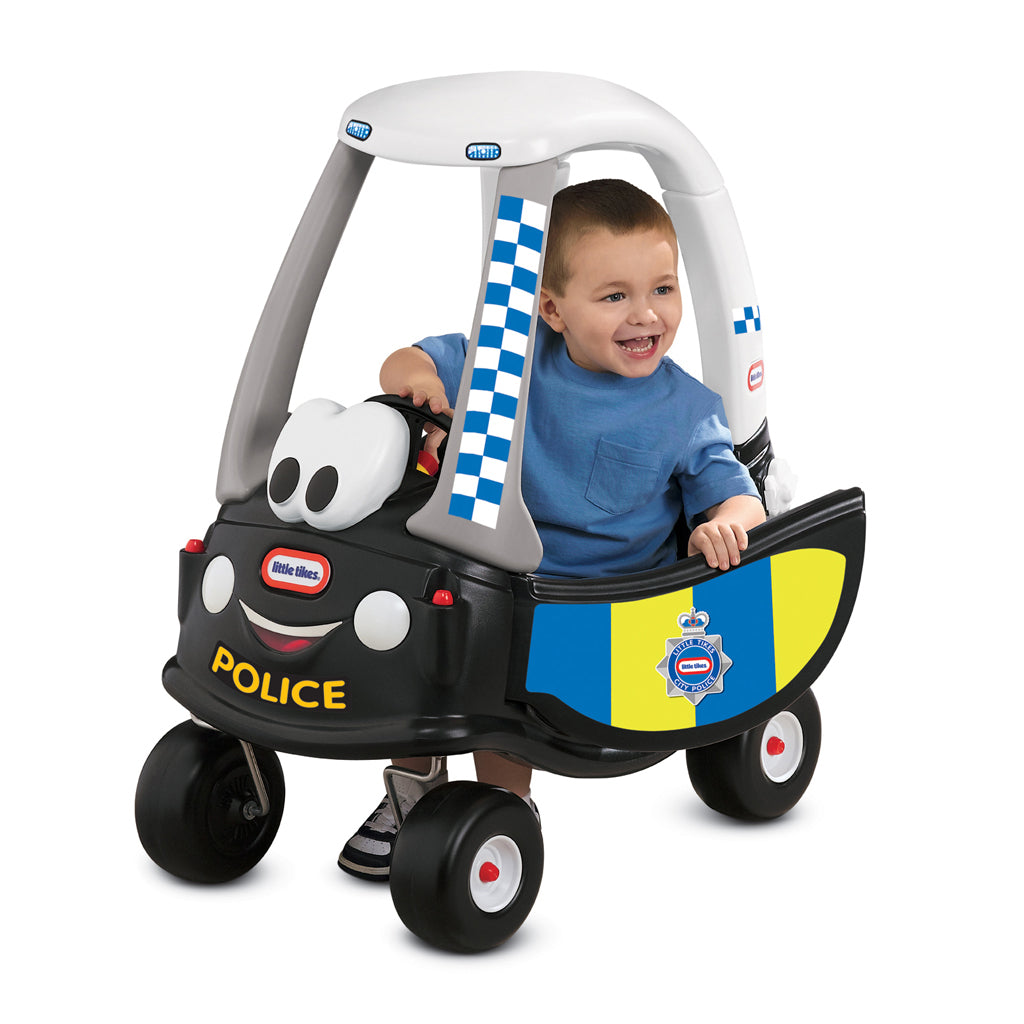 Little tikes cozy coupe politiewagen loopauto + geluid 44x84x72 cm