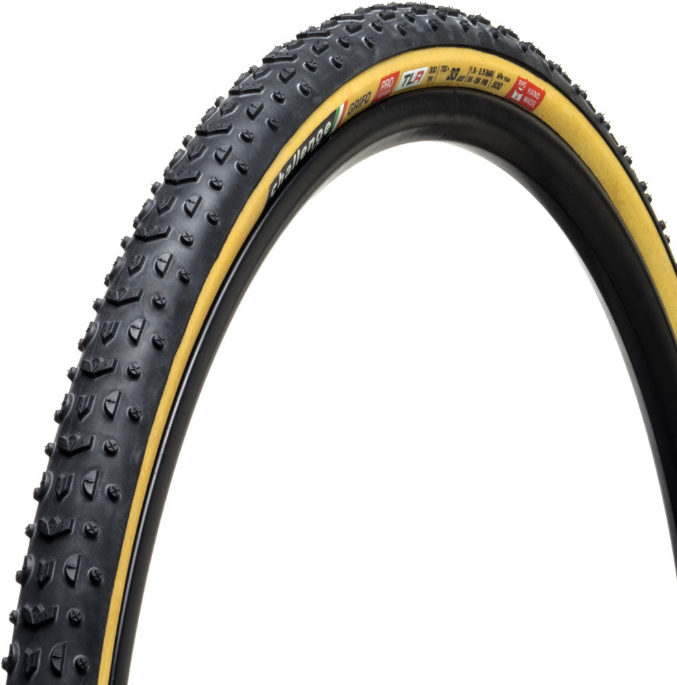 Challenge - grifo pro ot tlr 700x33c zwart bruin