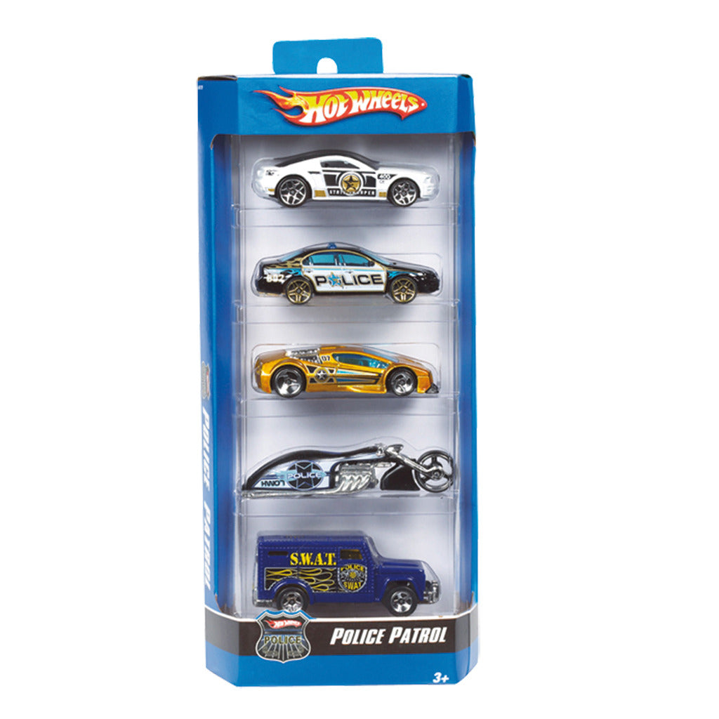 Hot wheels diecast 5 pak autoset