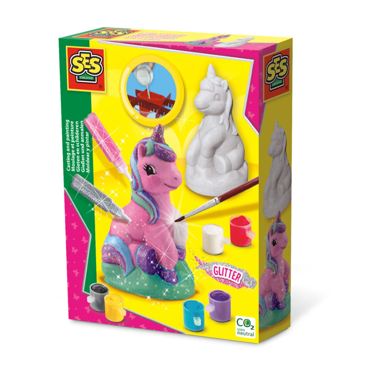 Ses gieten en schilderen - unicorn