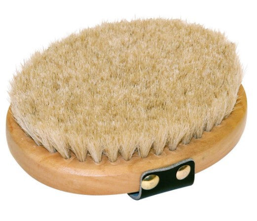 Producten verwenborstel ovaal houten rug paardenharen brush co