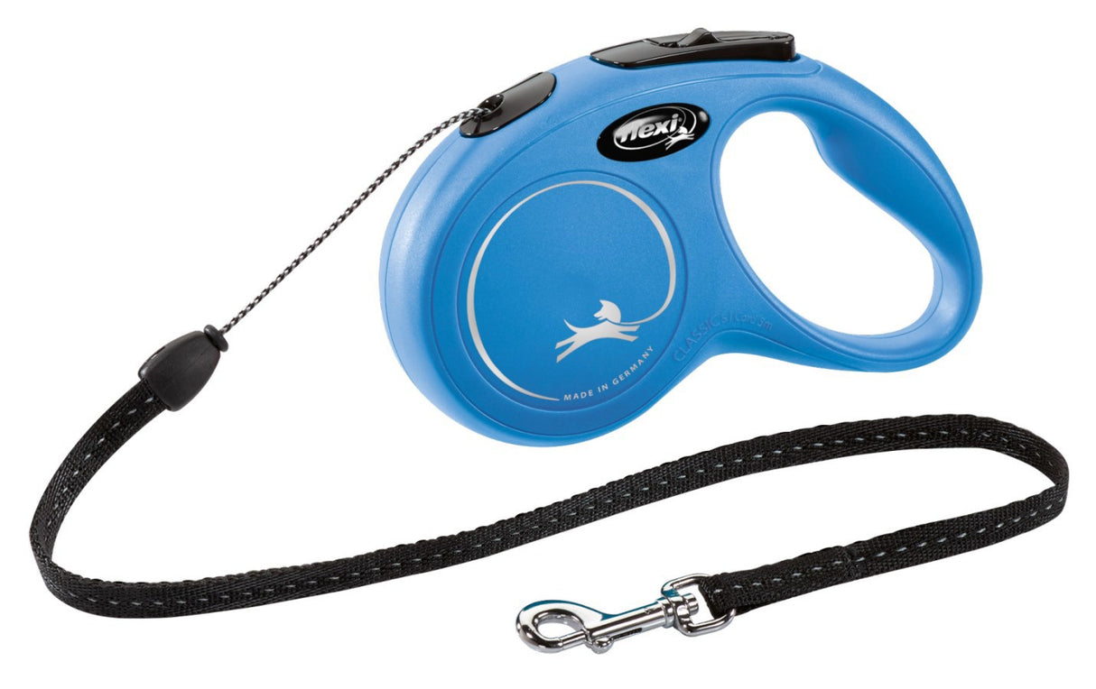 Flexi producten rollijn new classic koord blauw s5 meter tot 12kg