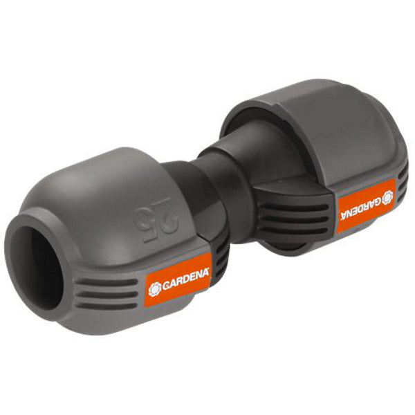 Gardena verbindingsstuk 25 mm (grijs zwart, 2775-20)
