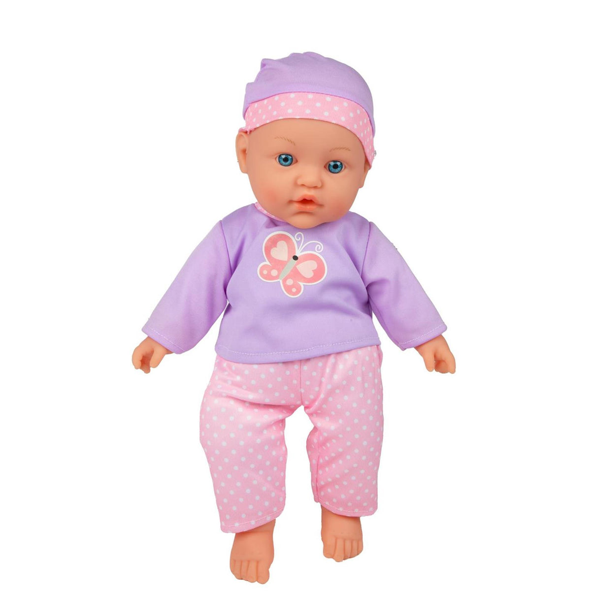 Toi-toys beau zachte babypop 40cm met geluid 2 assorti