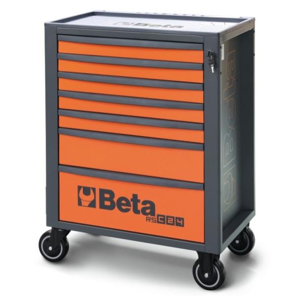 Beta gereedschapswagen 7 laden rsc24 7-n zwart