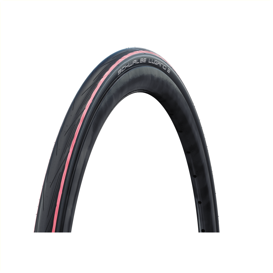 buitenband Lugano II draad 28 x 1.00 (25-622) zwart rood