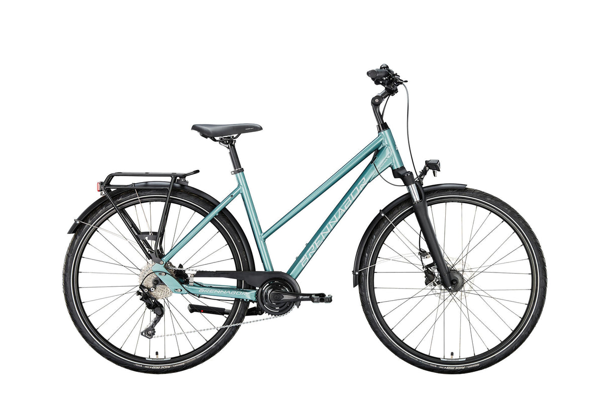 Brennabor trekkingfiets t-44 mod. 24 bike trekking t-44 28 50 trap. 16sp. blue silver