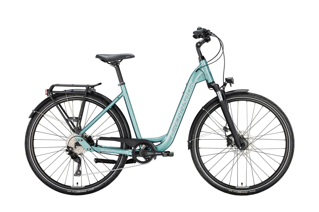 Brennabor trekkingfiets t-44 mod. 24 bike trekking t-44 28 55 wave 16sp. blue silver