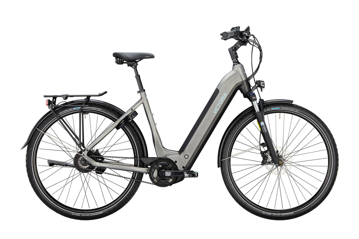 Victoria elektrische trekkingfiets tresalo 17 (#1) ebike vict. tresalo 17 28 52 env. wave bat black