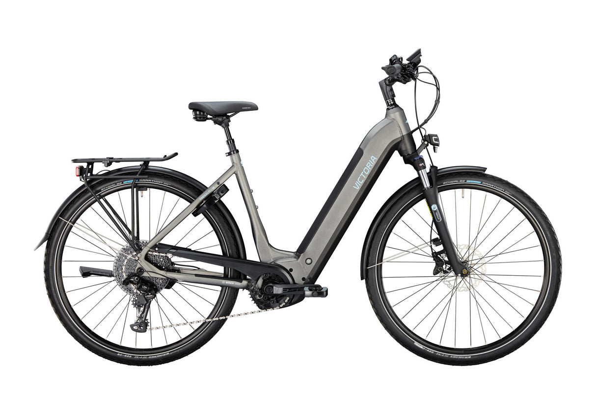 Victoria elektrische trekkingfiets tresalo 16 (#1) ebike vict. tresalo 16 28 48 11sp wave bat black