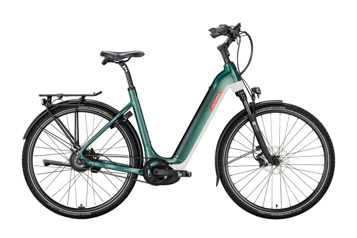 Victoria elektrische trekkingfiets manoc 5 (#1) ebike vict. manoc 5 28 50 env. wave green