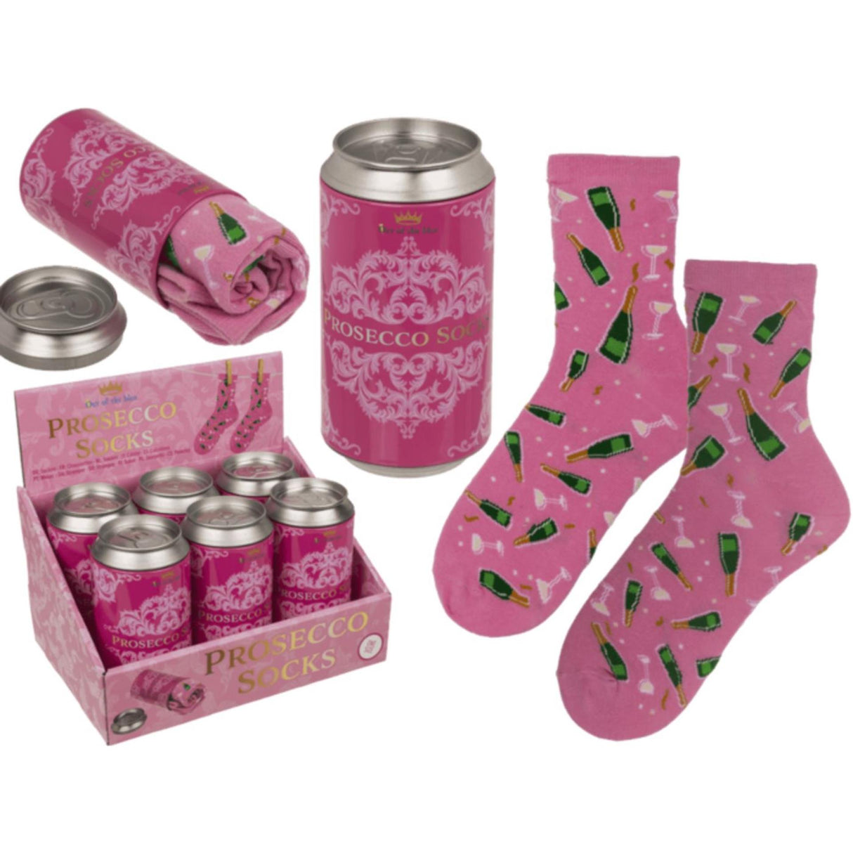 Ootb prosecco sokken in blikje