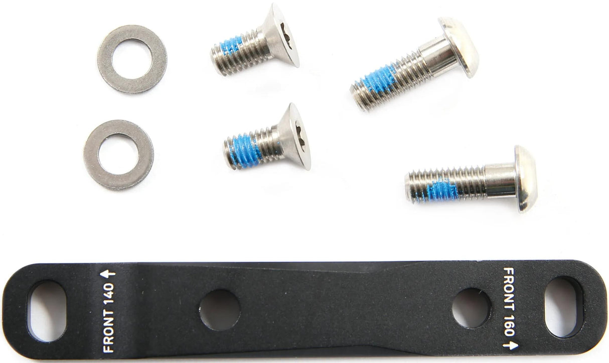 Sram remblokhouder adapter br.cal.adapter f.140 160mm fr. sst