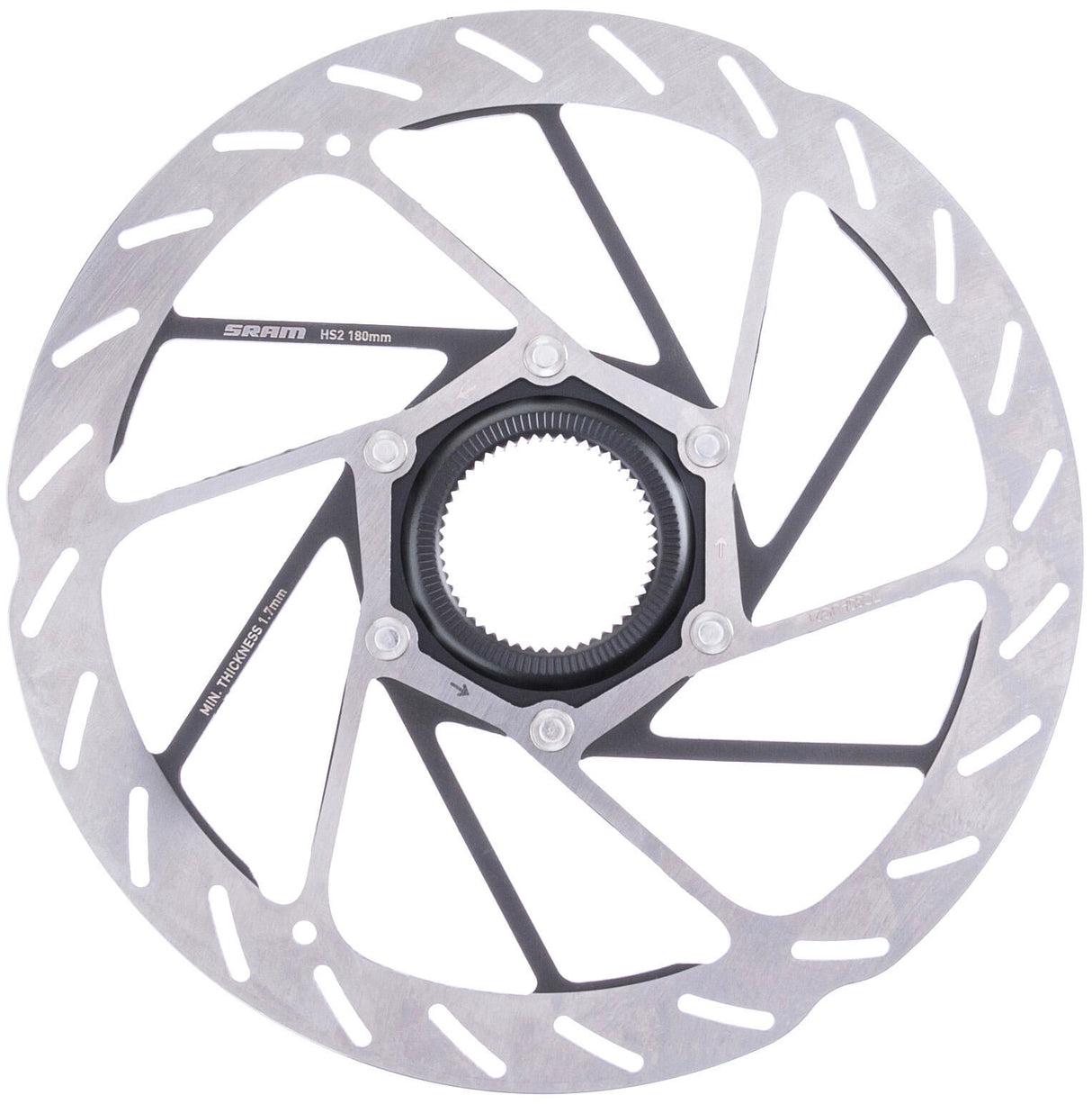 Sram remschijf hs2 disc brake hs2 cl 180mm