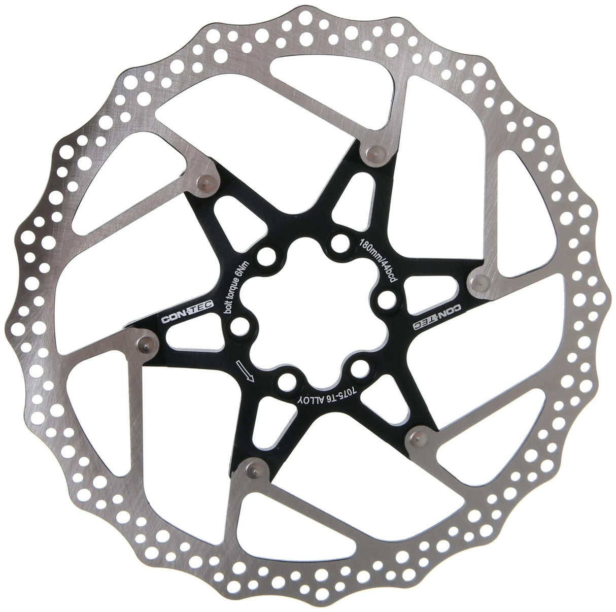 Contec remschijf cdr-hd 1 ct disc br. rotor cdr-hd1 180 mm 2-parts 6-hole