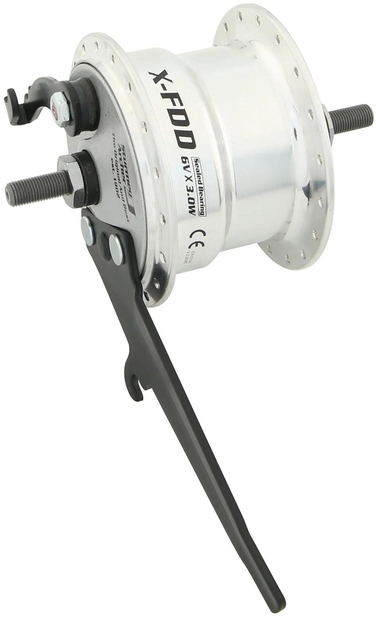 Sturmey archer naafdynamo x-fdd 3,0 nabendyn. m.brake drum afm outf.