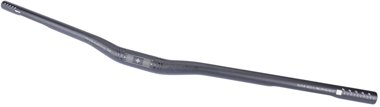 Ergotec stuur low riser bar bar low riser bar 31,8mm