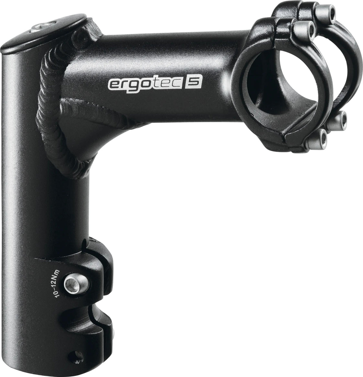 Ergotec stuurpen comfi ahead stem comfi 15° 25,4 100 mm black