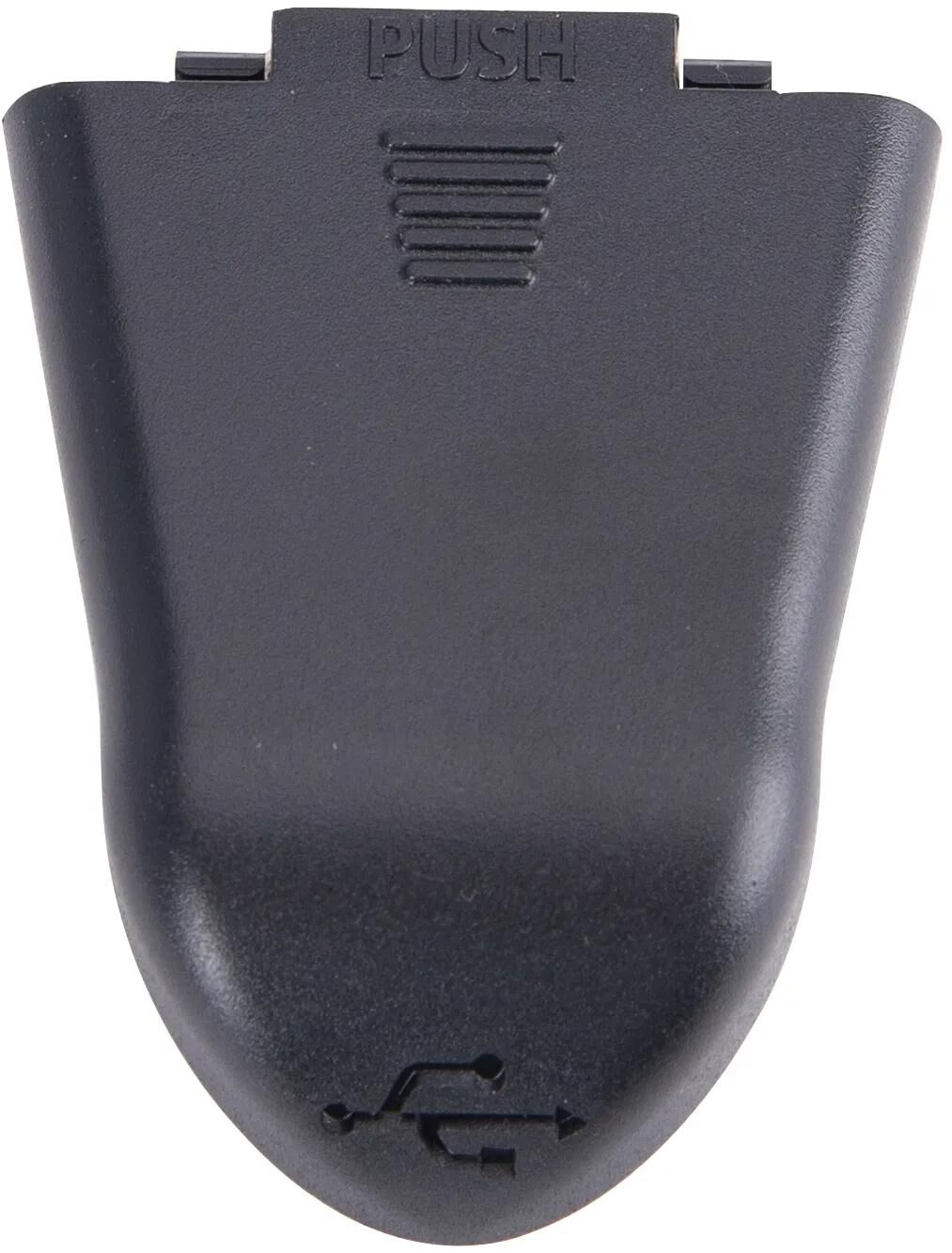 Ergotec afdekkap stem usb cap plastic, black