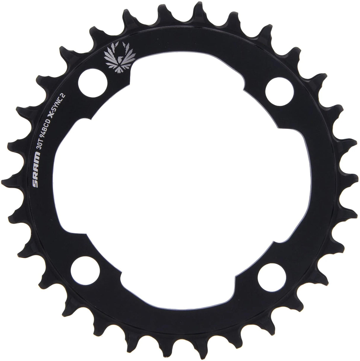 Sram kettingblad x-sync 2 chain ring x-sync 30 teeth alu black