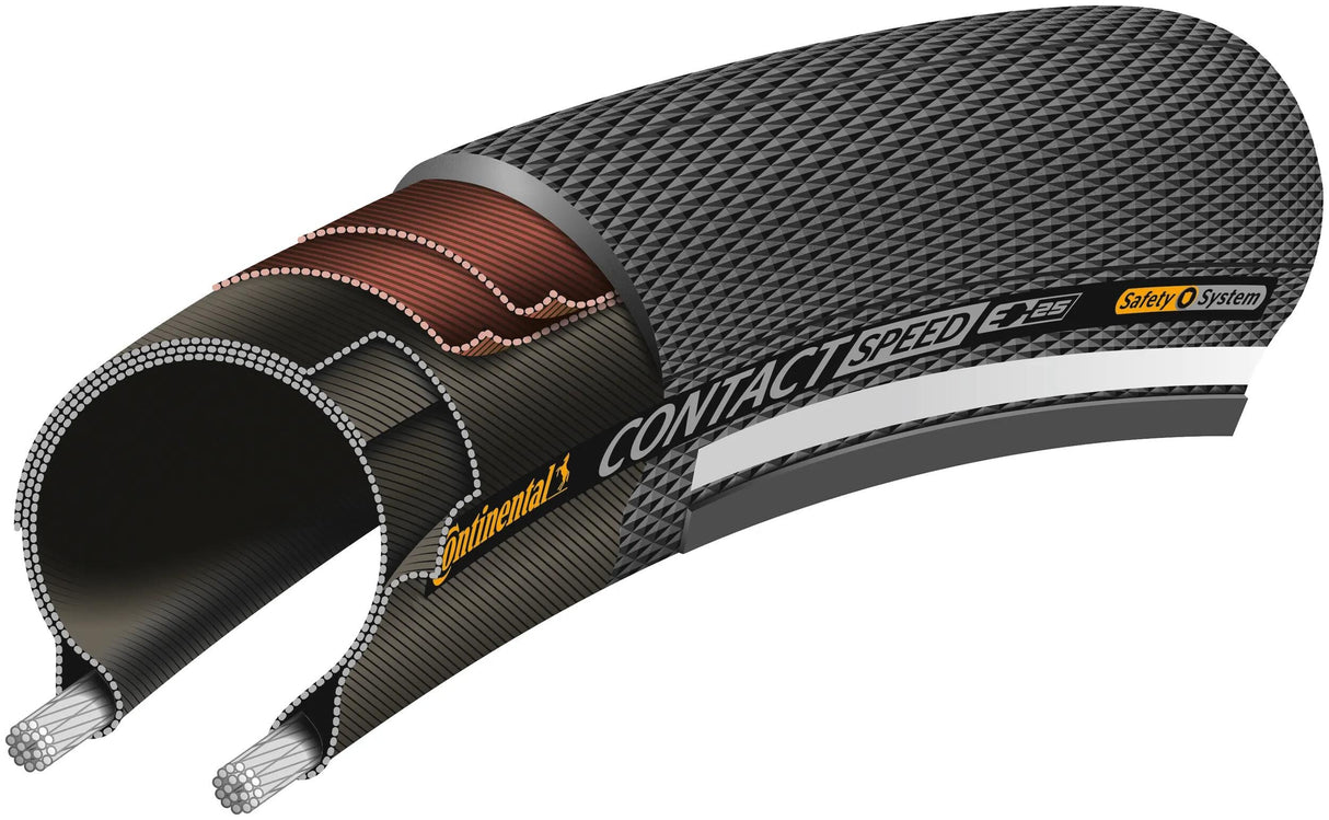 Continental buitenband contact speed conti tire cont speed 50-584 b b+rt