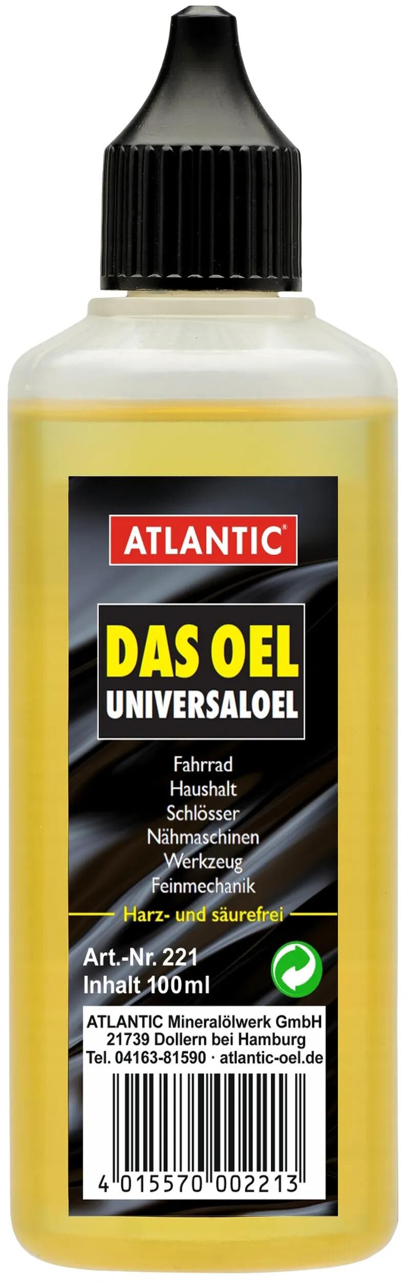 Atlantic universeel-olie das oel universal oil das oel 100ml