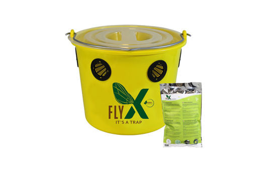 Vliegenemmer flyx 12l compleet incl lokstof