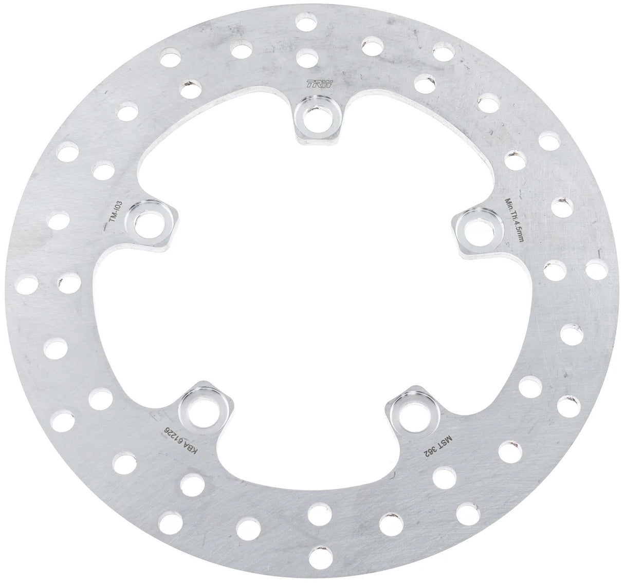 Trw remschijf mst362 rotor mst362 rigid