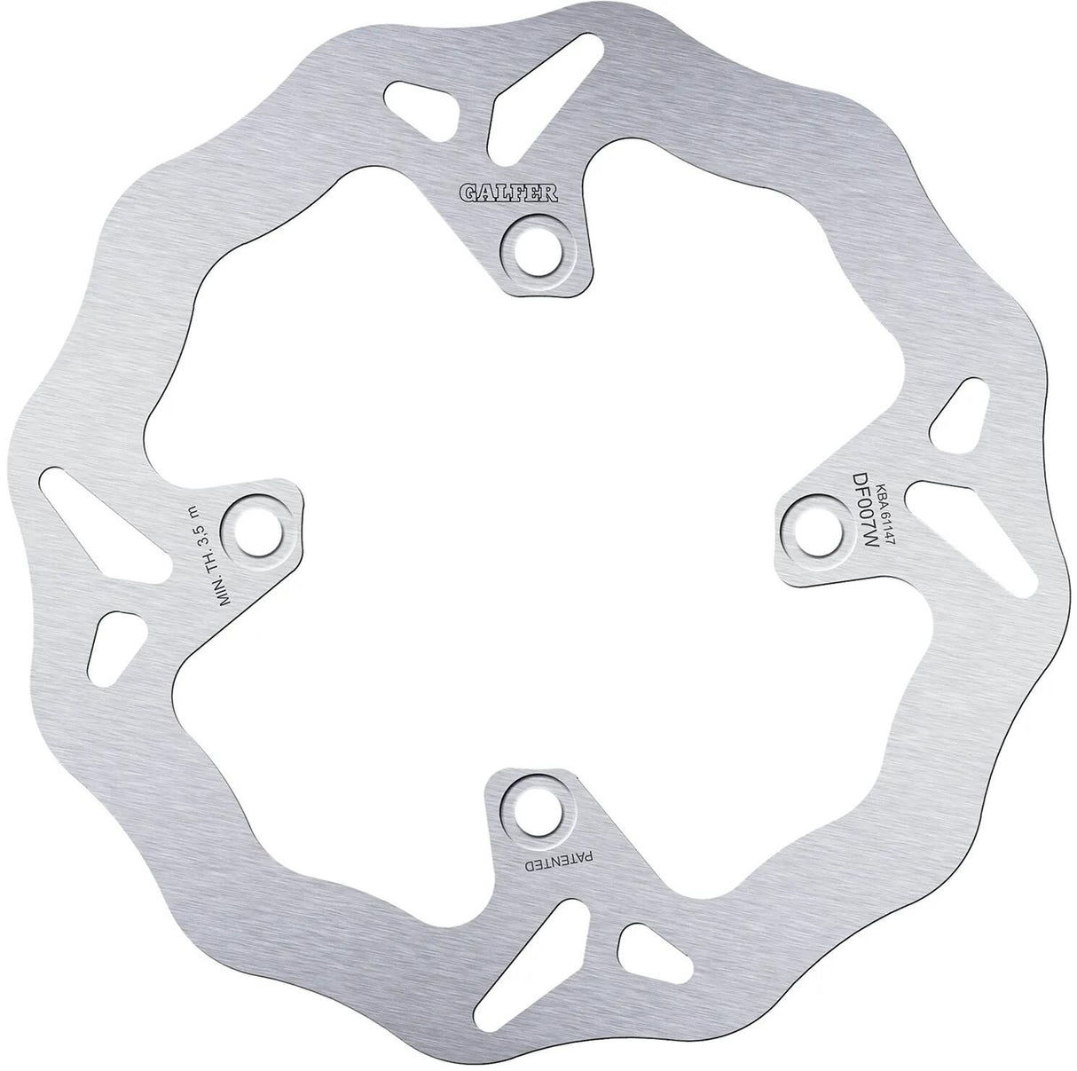 Galfer remschijf df007 rotor df007 type w rigid