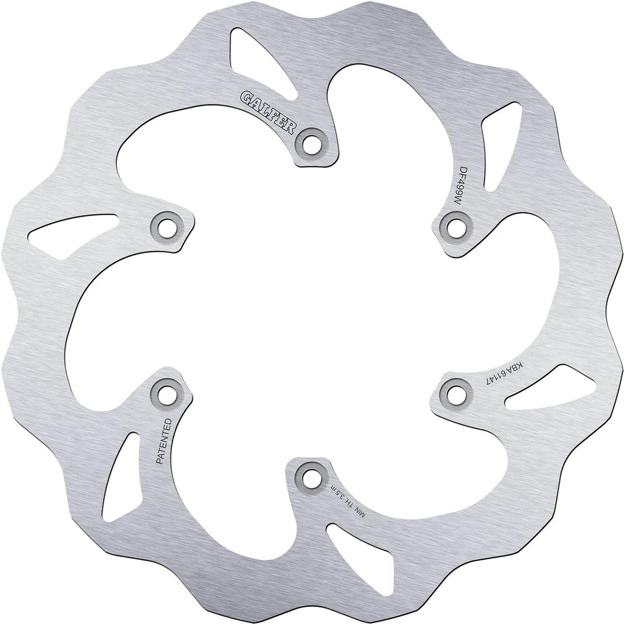 Galfer remschijf df499 rotor df499 type w offroad rigid