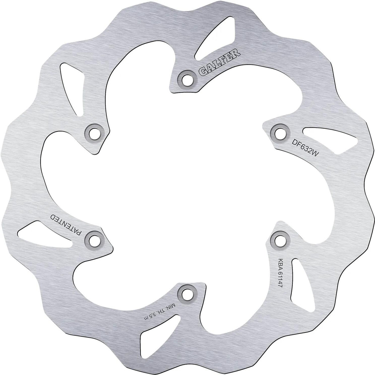 Galfer remschijf df632 rotor df632 type w rigid
