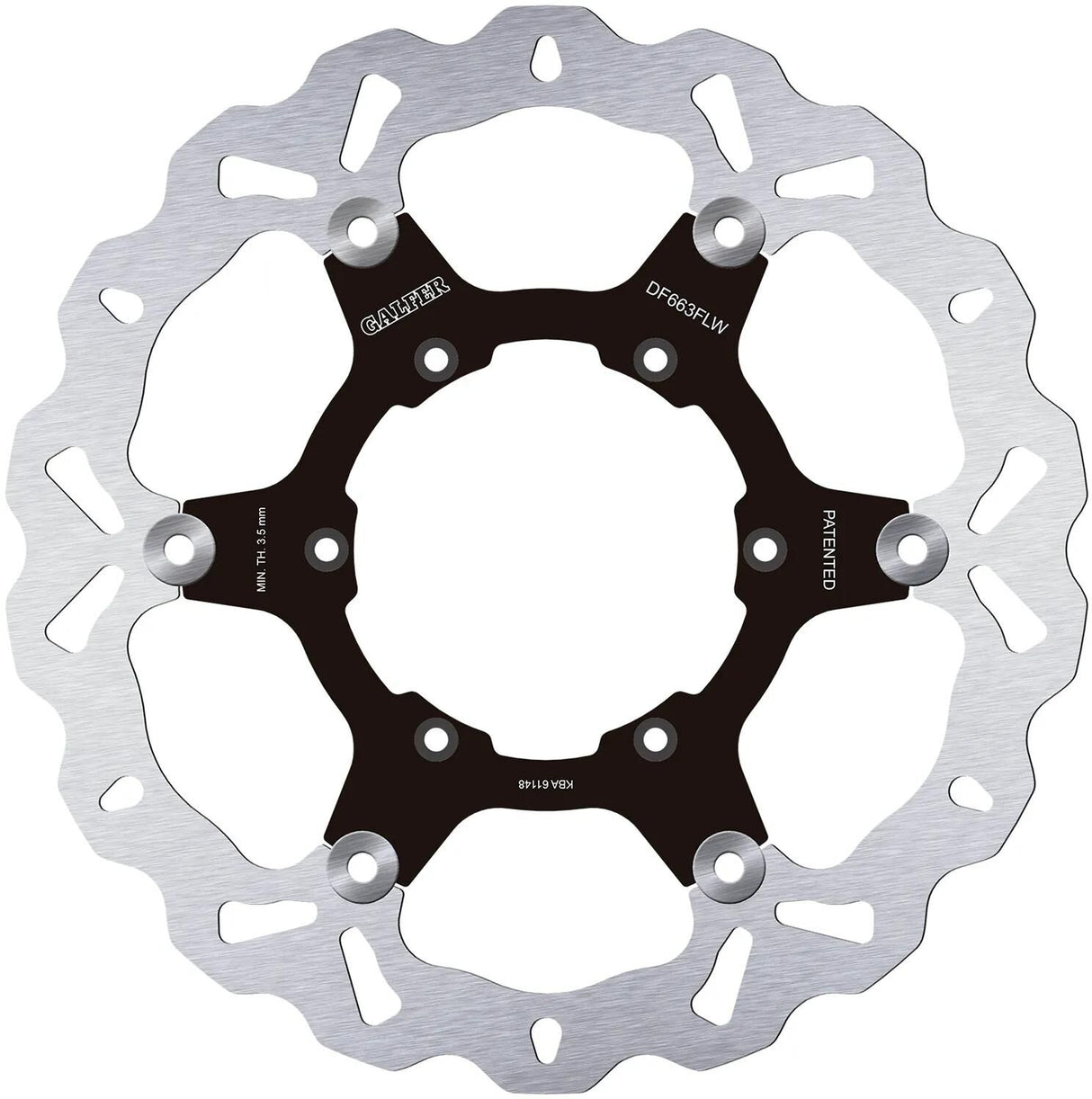Galfer remschijf df663 rotor df663 flw floating offroad