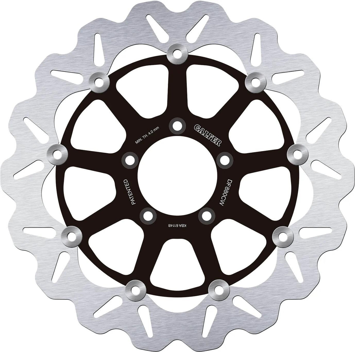 Galfer remschijf df880 rotor df880 type cw floating