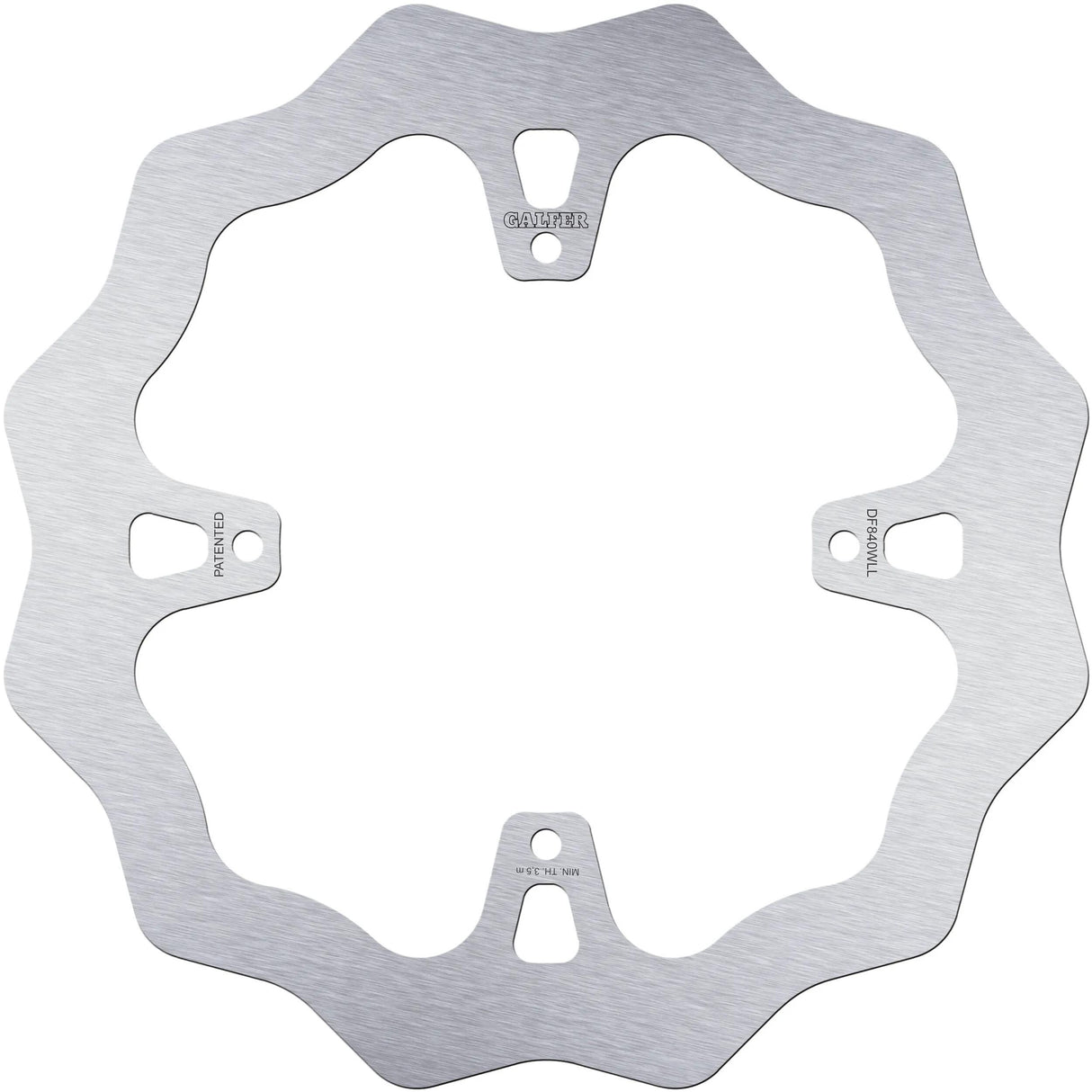 Galfer bremsscheibe df840 wave rotor df840 wll offroad rigid muddy