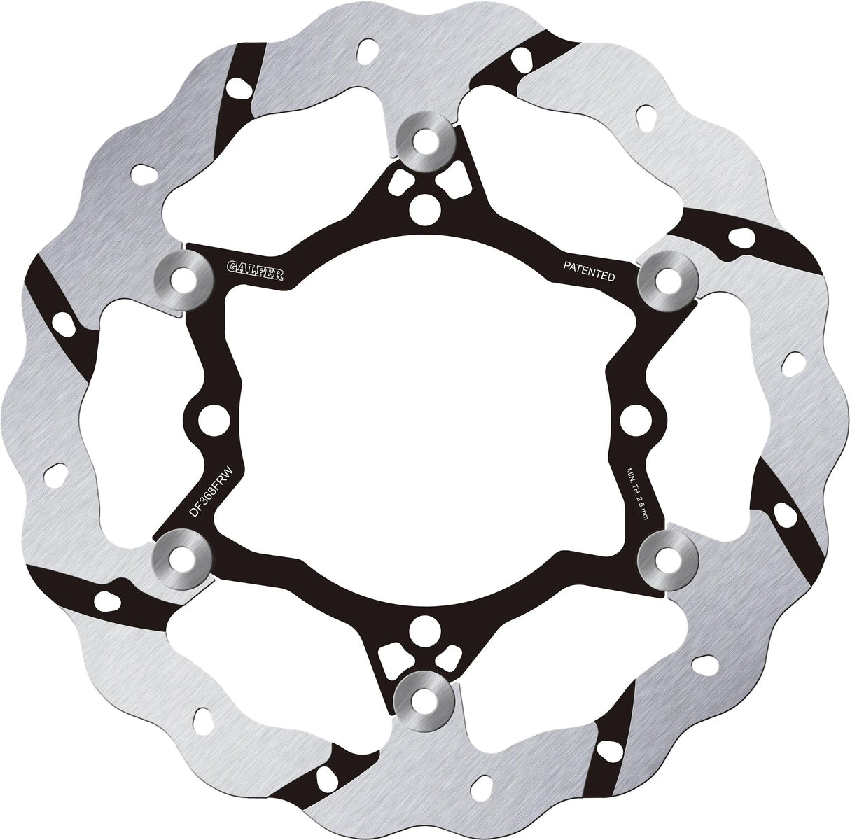 Galfer remschijf df368 rotor brake rotors sw.grooved