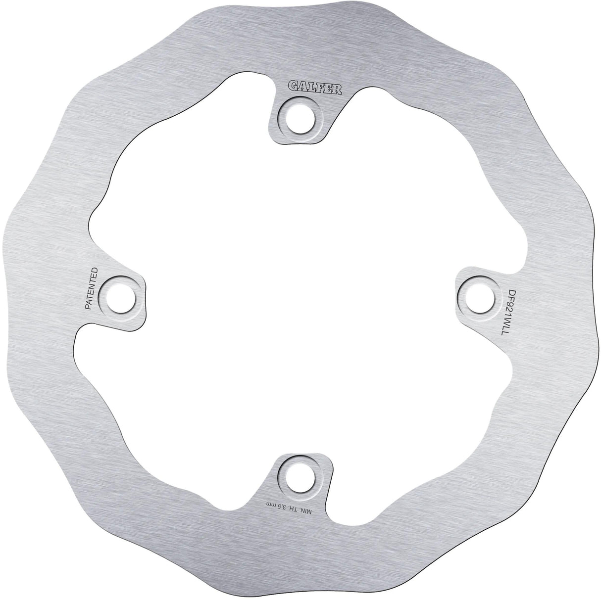 Galfer remschijf df921 wave rotor df921 wll offroad rigid muddy