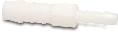 Rechte verbinder verlopend 8-6mm nylon 16bar pa