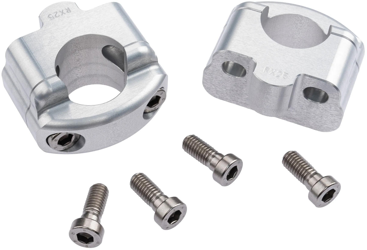 Lsl stuurklemstuk x-bar adapter rise up 22-28.5mm +25 si