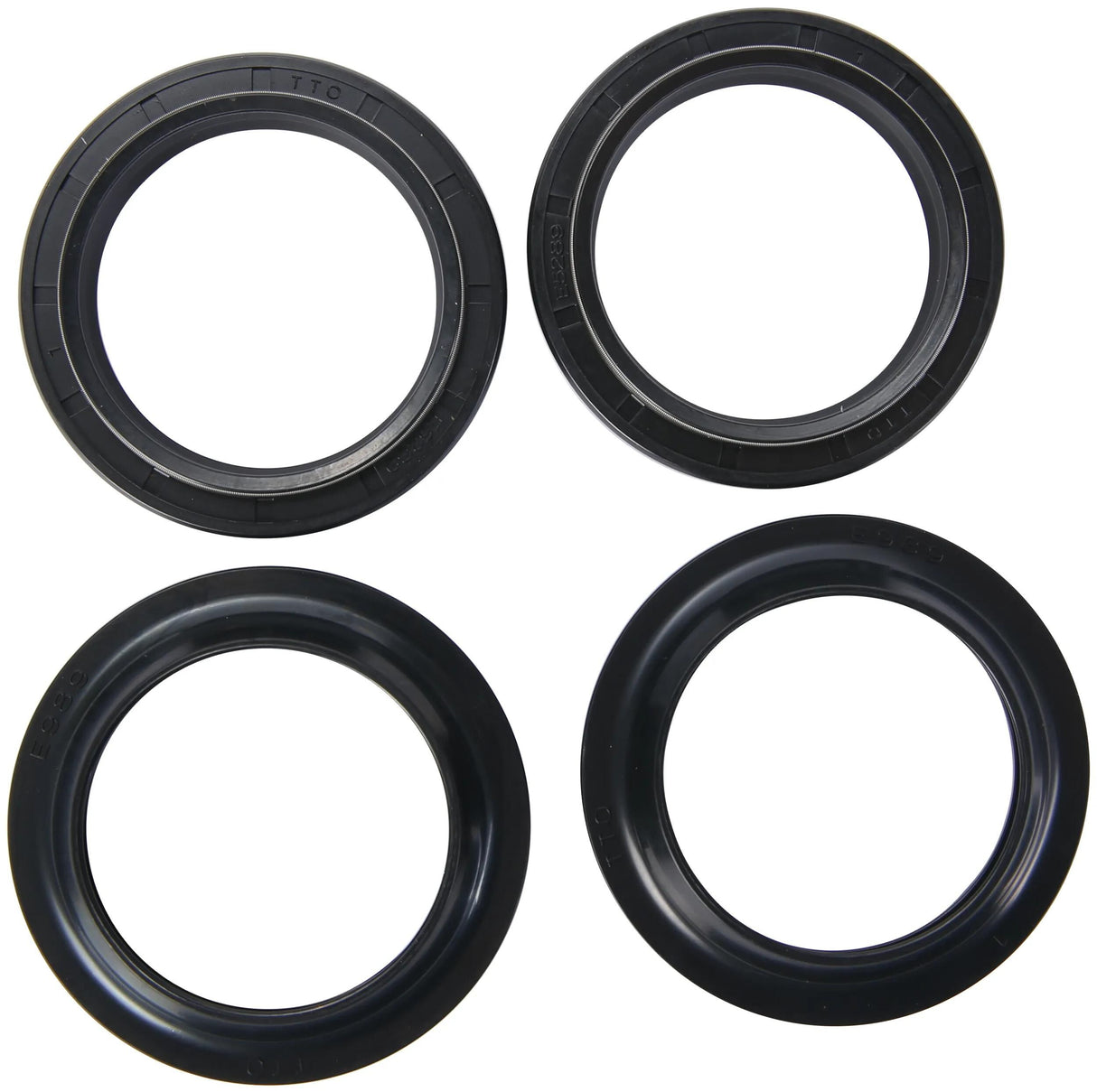 All balls racing voorvork keerring set fork seal set abr 56-162 incl. dust cap