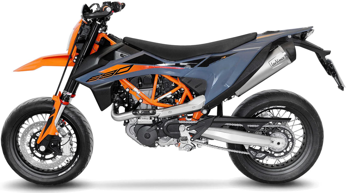 Leovince geluiddemper sbk lv one evo ii schalld leo compl lv one inox