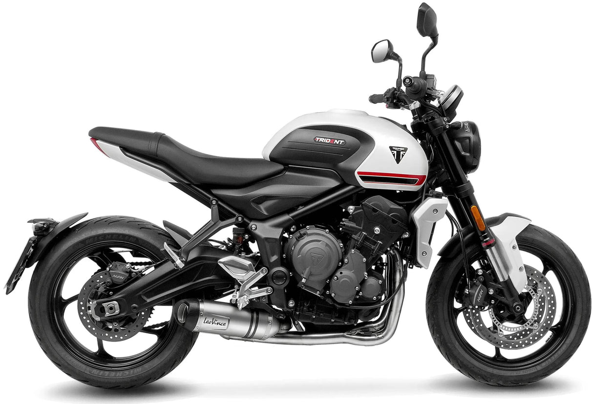 Leovince geluiddemper sbk lv one evo ii schalld leo compl lv one inox