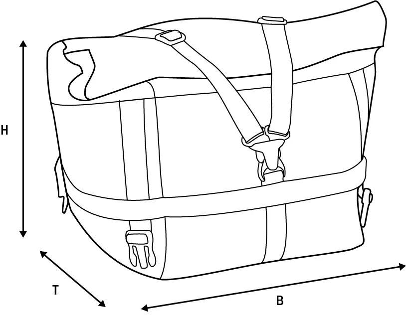 Oxford hecktasche atlas t advanced atlas t-10 advanced tourpack black