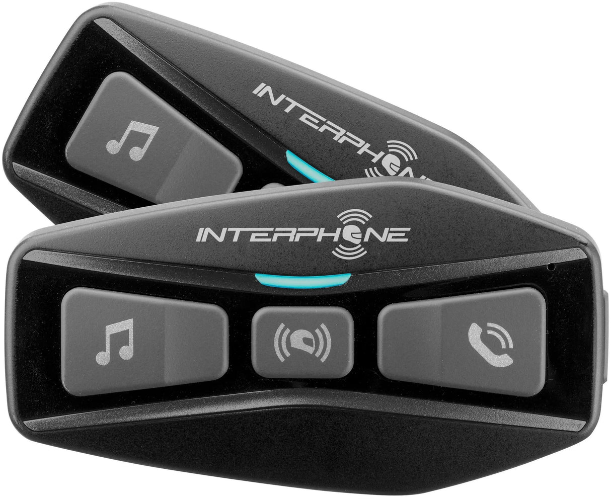 Interphone helm communicatie systeem u-com 2 helmet com.system interp. u-com 2 double kit