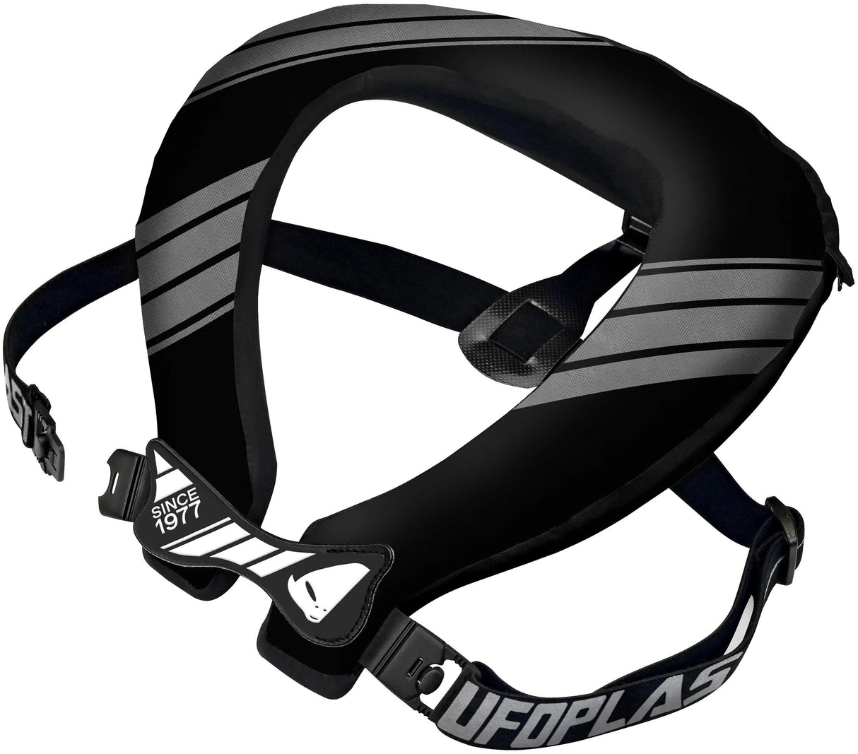 Ufo plast nackenstütze bulldog neck support ufo bulldog black