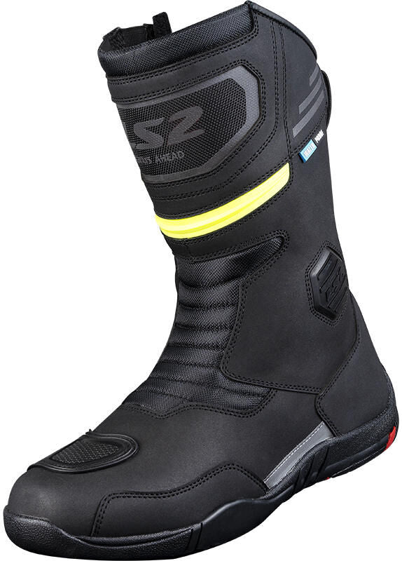 Ls2 laars goby man boots goby man wp black h-v yellow 43